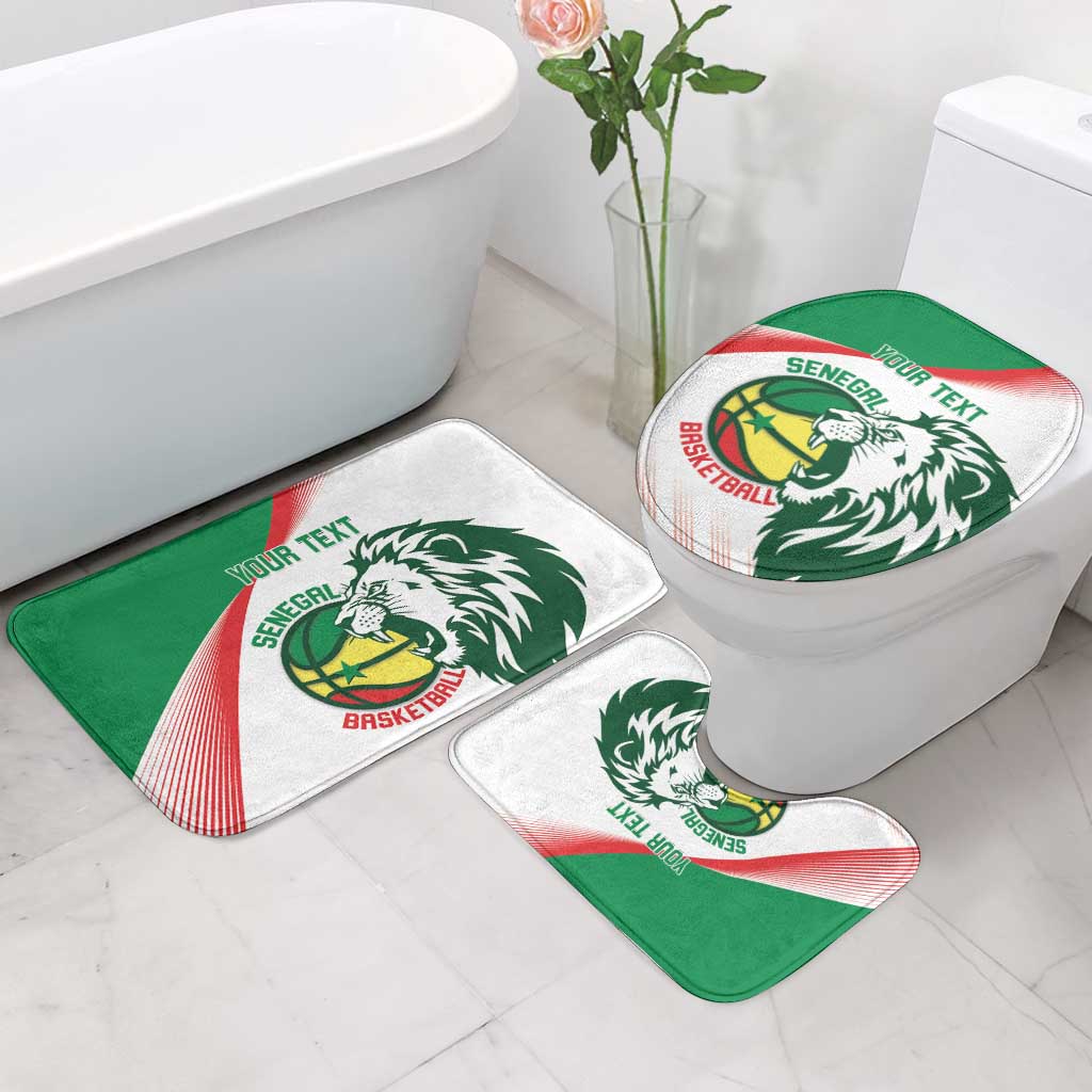 Senegal Basketball Custom Bathroom Set Come On Lions - Wonder Print Shop