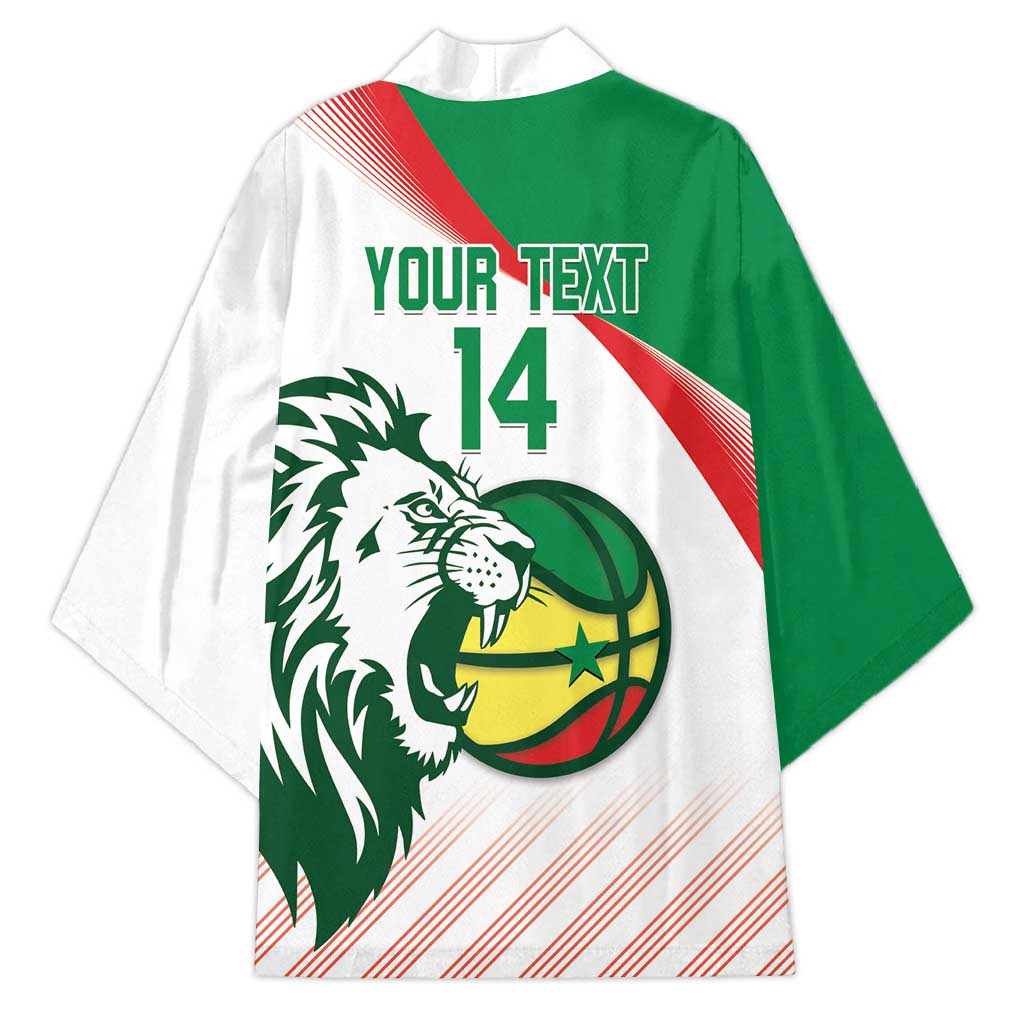 Senegal Basketball Custom Kimono Come On Lions - Wonder Print Shop
