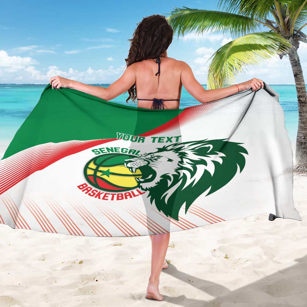 Senegal Basketball Custom Sarong Come On Lions - Wonder Print Shop