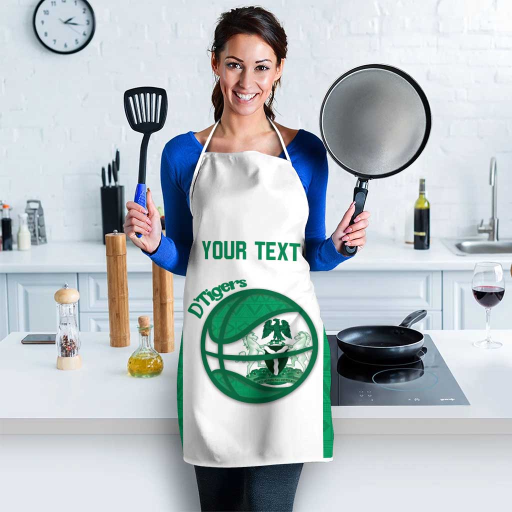 Nigeria Basketball Custom Apron Come On Tigers - Wonder Print Shop