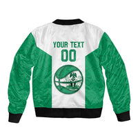 Nigeria Basketball Custom Bomber Jacket Come On Tigers - Wonder Print Shop