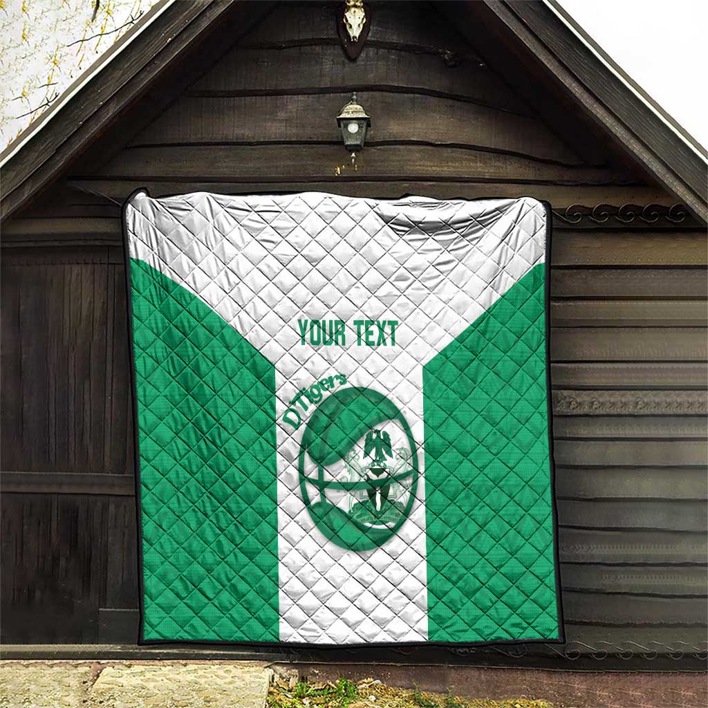 Nigeria Basketball Custom Quilt Come On Tigers - Wonder Print Shop