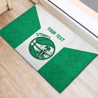 Nigeria Basketball Custom Rubber Doormat Come On Tigers - Wonder Print Shop