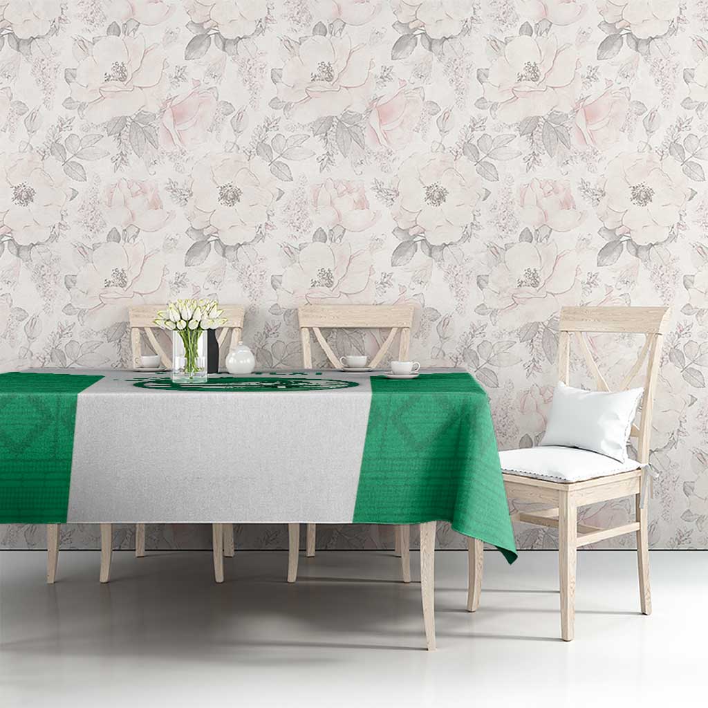 Nigeria Basketball Custom Tablecloth Come On Tigers - Wonder Print Shop