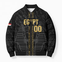 Egypt Basketball Custom Bomber Puffer Jacket Come On Pharaohs - Wonder Print Shop