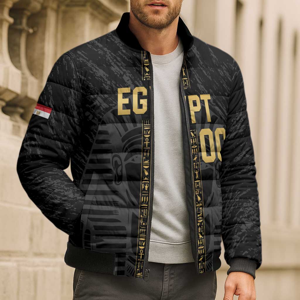 Egypt Basketball Custom Bomber Puffer Jacket Come On Pharaohs - Wonder Print Shop