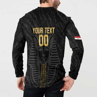 Egypt Basketball Custom Button Sweatshirt Come On Pharaohs - Wonder Print Shop