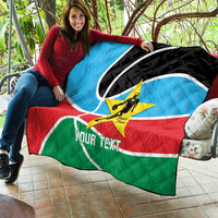 South Sudan Basketball Custom Quilt Come On Bright Stars - Wonder Print Shop