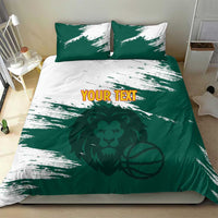 Cameroon Basketball Custom Bedding Set Come On Indomitable Lions - Wonder Print Shop