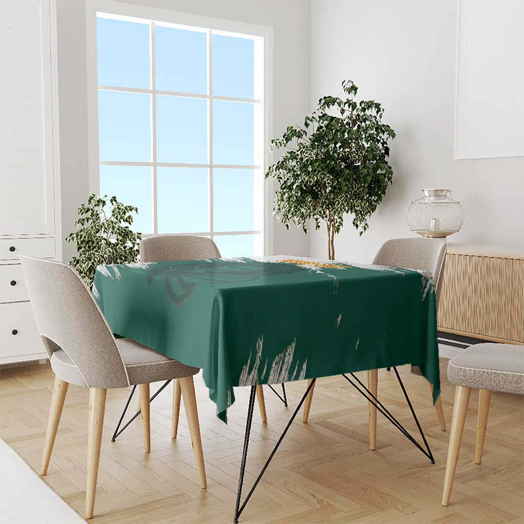 Cameroon Basketball Custom Tablecloth Come On Indomitable Lions - Wonder Print Shop