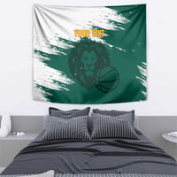 Cameroon Basketball Custom Tapestry Come On Indomitable Lions - Wonder Print Shop