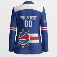 Cape Verde Basketball Custom Blazer Come On Blue Sharks - Wonder Print Shop