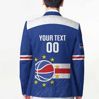 Cape Verde Basketball Custom Blazer Come On Blue Sharks - Wonder Print Shop