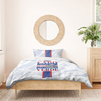 Accordion Gaita Cabo Verde Bedding Set Cape Verdean Instrument Cute Manatee