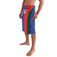 Custom Rugby Samoa and Lebanon Lavalava Toa Samoa Cedars Together