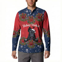 Scottish Terrier Christmas Personalised Button Sweatshirt Thistle Wreath Bow Nollaig Chridheil