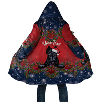 Scottish Terrier Christmas Personalised Cloak Thistle Wreath Bow Nollaig Chridheil