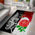 New Zealand And England Rugby Area Rug 2023 World Cup All Black Combine Red Roses - Wonder Print Shop