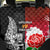 New Zealand And England Rugby Back Car Seat Cover 2023 World Cup All Black Combine Red Roses - Wonder Print Shop