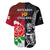 New Zealand And England Rugby Baseball Jersey 2023 World Cup All Black Combine Red Roses - Wonder Print Shop