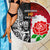 New Zealand And England Rugby Beach Blanket 2023 World Cup All Black Combine Red Roses - Wonder Print Shop