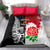 New Zealand And England Rugby Bedding Set 2023 World Cup All Black Combine Red Roses - Wonder Print Shop