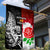 New Zealand And England Rugby Garden Flag 2023 World Cup All Black Combine Red Roses - Wonder Print Shop