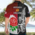 New Zealand And England Rugby Hawaiian Shirt 2023 World Cup All Black Combine Red Roses - Wonder Print Shop