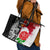 New Zealand And England Rugby Leather Tote Bag 2023 World Cup All Black Combine Red Roses - Wonder Print Shop