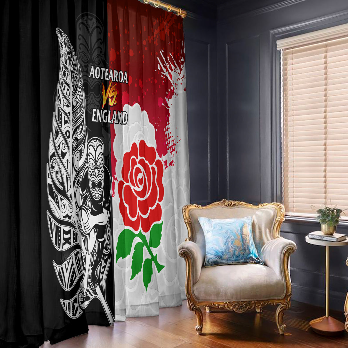 new-zealand-and-england-rugby-window-curtain-2023-world-cup-all-black-combine-red-roses