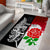 Custom New Zealand And England Rugby Area Rug 2023 World Cup All Black Combine Red Roses - Wonder Print Shop