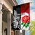 Custom New Zealand And England Rugby Garden Flag 2023 World Cup All Black Combine Red Roses - Wonder Print Shop