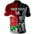 Custom New Zealand And England Rugby Polo Shirt 2023 World Cup All Black Combine Red Roses - Wonder Print Shop