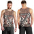 Bula Fiji Men Tank Top Unique Masi Tapa Pattern - Wonder Print Shop