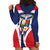 Panama Golden Frog Hoodie Dress Coat Of Arms - Sporty Style