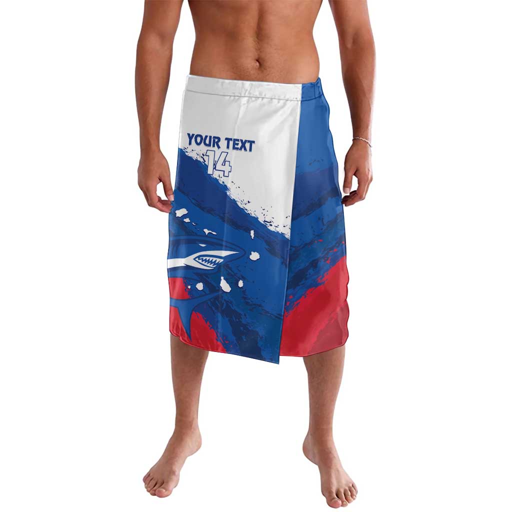 Cape Verde Football Custom Lavalava Tubaroes Azuis Glory World Cup - Wonder Print Shop