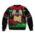 Libya Independence Day Bomber Jacket Happy 24 December African Pattern Flag Style - Wonder Print Shop