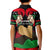 Libya Independence Day Kid Polo Shirt Happy 24 December African Pattern Flag Style - Wonder Print Shop