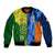 Australia And India Cricket Bomber Jacket 2023 World Cup Final Together - Wonder Print Shop