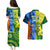 Australia And India Cricket Couples Matching Puletasi Dress and Hawaiian Shirt 2023 World Cup Final Together - Wonder Print Shop