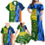 Australia And India Cricket Family Matching Off Shoulder Maxi Dress and Hawaiian Shirt 2023 World Cup Final Together - Wonder Print Shop