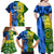 Australia And India Cricket Family Matching Off Shoulder Maxi Dress and Hawaiian Shirt 2023 World Cup Final Together - Wonder Print Shop