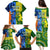 Australia And India Cricket Family Matching Puletasi Dress and Hawaiian Shirt 2023 World Cup Final Together - Wonder Print Shop