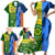 Australia And India Cricket Family Matching Short Sleeve Bodycon Dress and Hawaiian Shirt 2023 World Cup Final Together - Wonder Print Shop