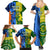 Australia And India Cricket Family Matching Summer Maxi Dress and Hawaiian Shirt 2023 World Cup Final Together - Wonder Print Shop