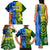 Australia And India Cricket Family Matching Tank Maxi Dress and Hawaiian Shirt 2023 World Cup Final Together - Wonder Print Shop