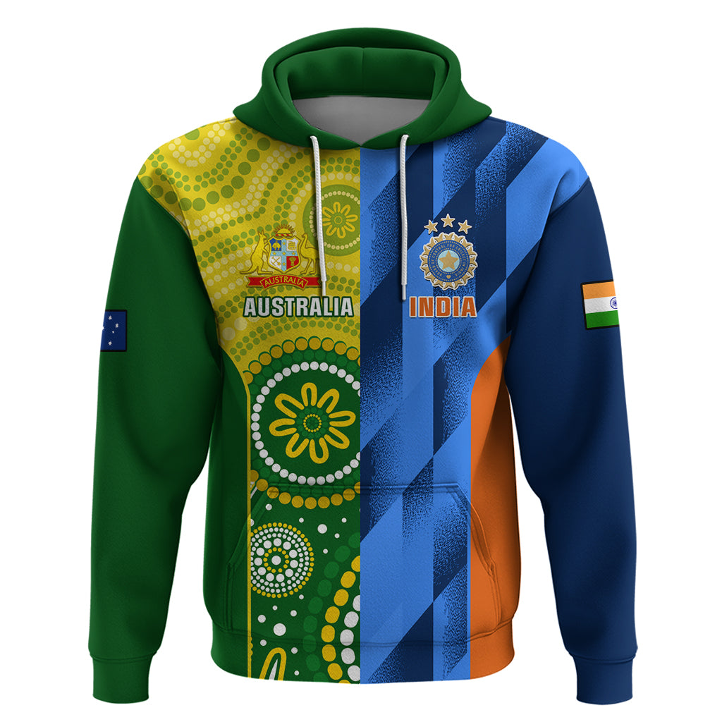 Australia And India Cricket Hoodie 2023 World Cup Final Together - Wonder Print Shop