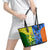 Australia And India Cricket Leather Tote Bag 2023 World Cup Final Together - Wonder Print Shop