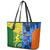 Australia And India Cricket Leather Tote Bag 2023 World Cup Final Together - Wonder Print Shop