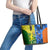 Australia And India Cricket Leather Tote Bag 2023 World Cup Final Together - Wonder Print Shop